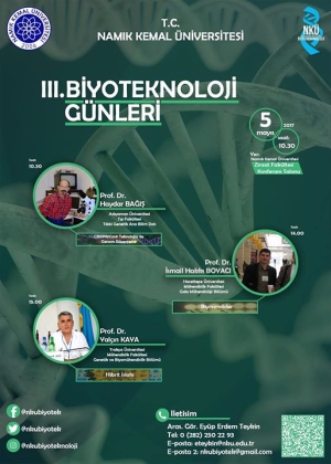 III.Biyoteknoloji Günleri CRISPR/Cas9 Genom Mühendisliği