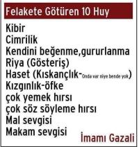 İnsanı Felakete Götüren 10 Şey